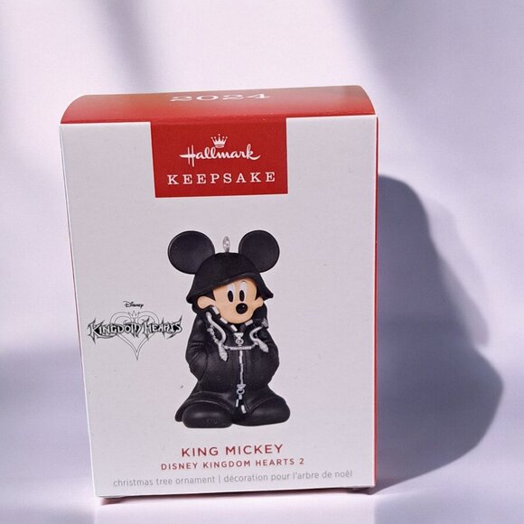 NEW Hallmark Keepsake 2024 King Mickey Disney Kingdom Hearts Christmas Ornament - Picture 9 of 10